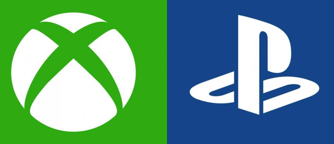 Xbox Live Gold & PlayStation Plus logos