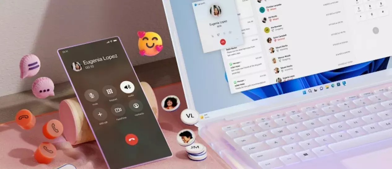 laptop and iPhone on desk
