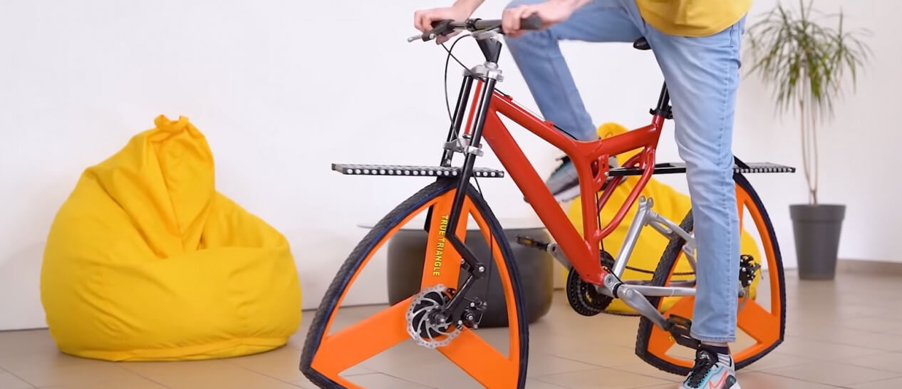 the Q triangle bicycle