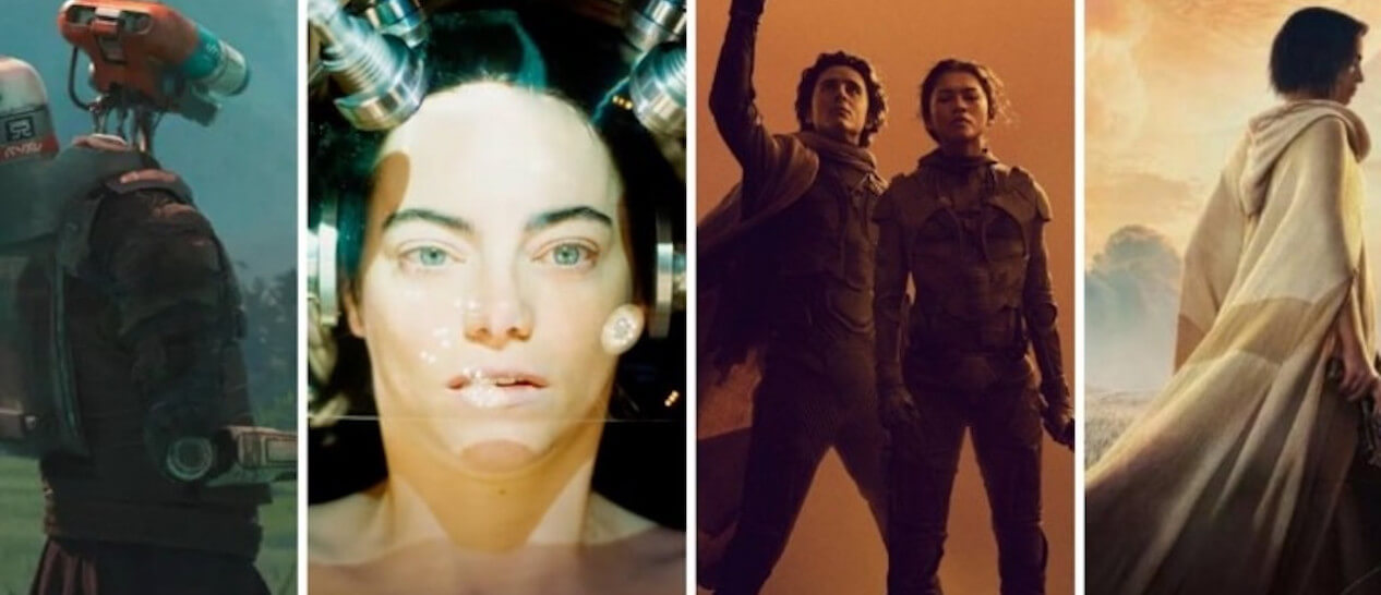 scifi movies split image