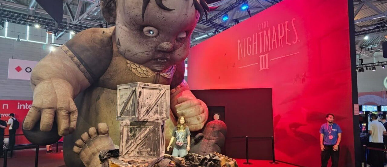 Gamescom 2023 little nightmare giant baby figure