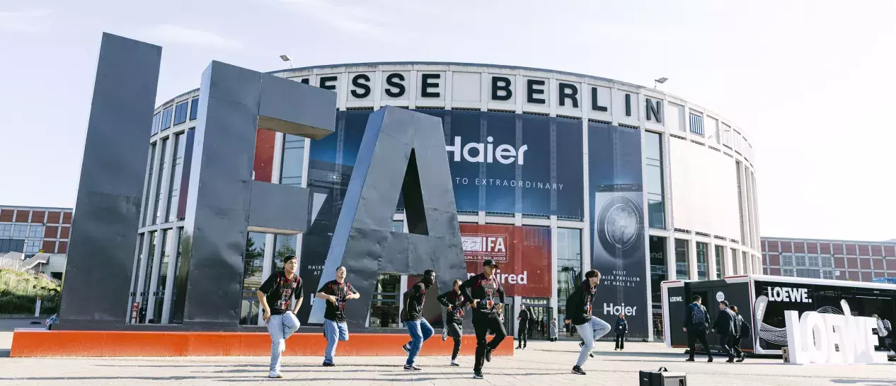 IFA 2023 entrance with dancers