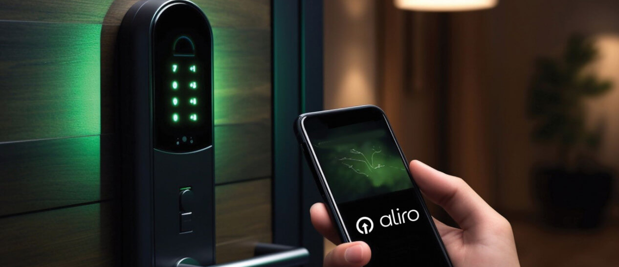 aliro unlocks smart lock