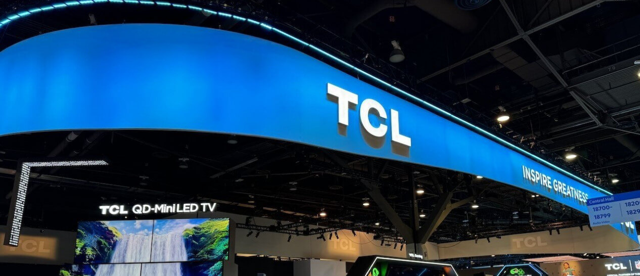 TCL booth ces 2024