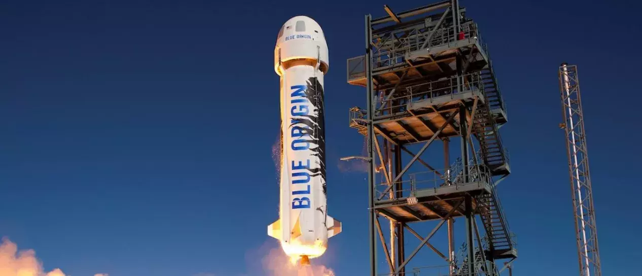 BLUE ORIGIN new shepard space missile