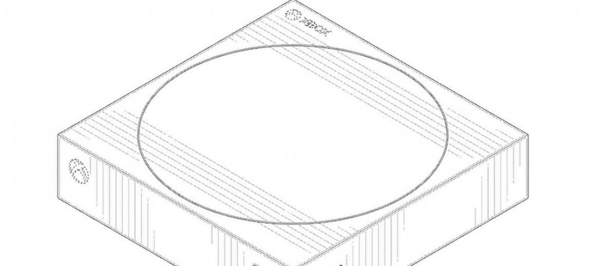 xbox keystone patent upper view