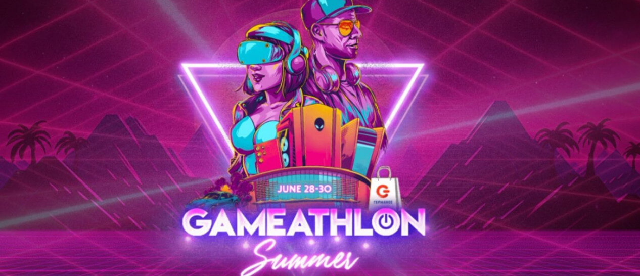 GAMEATHLON SUMMER 2024 powered by GERMANOS poster