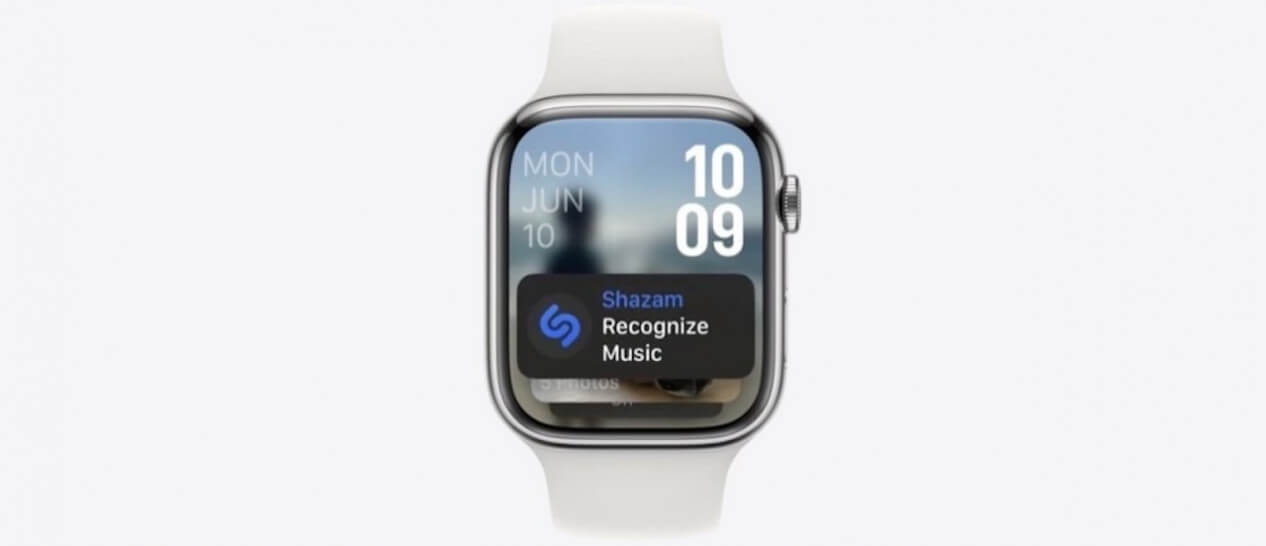 shazam apple watch