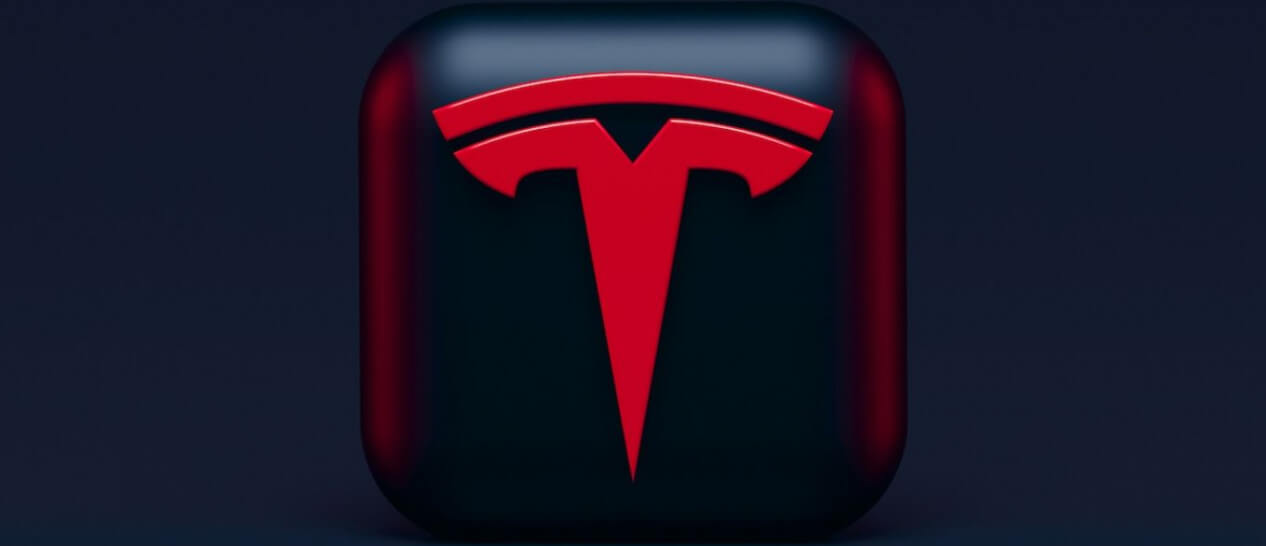 tesla red logo