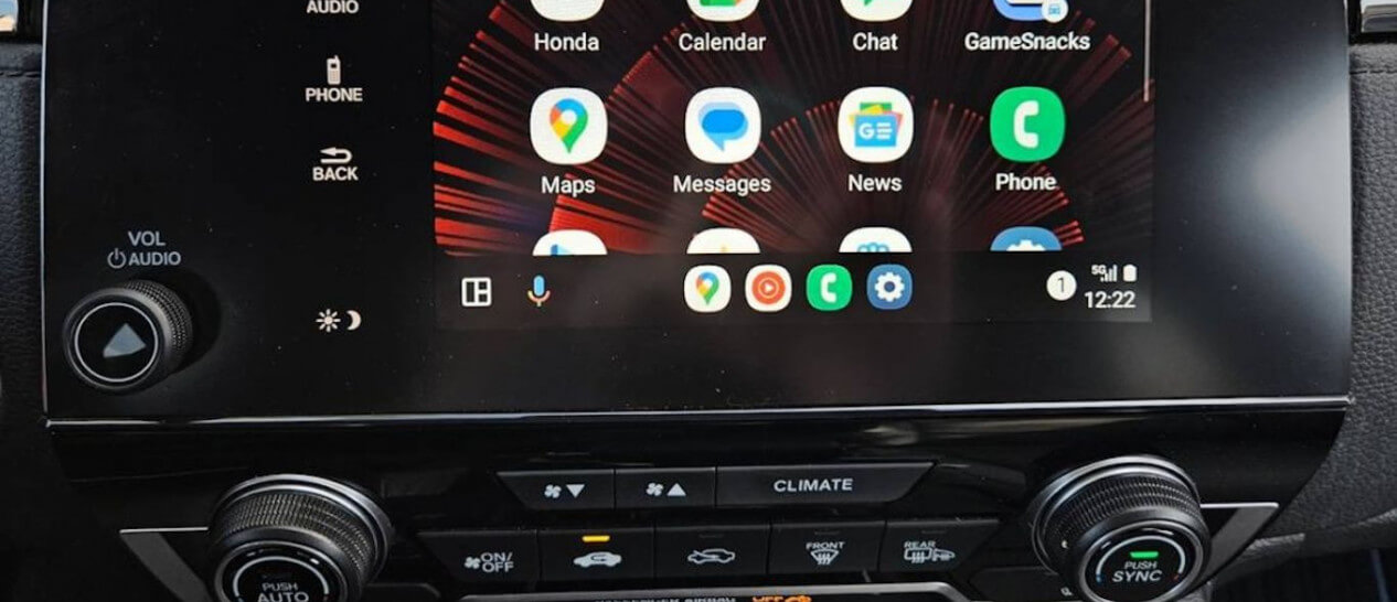 Android Auto screen