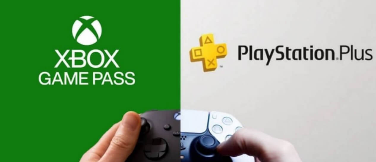 Xbox Live Gold & PlayStation Plus logos