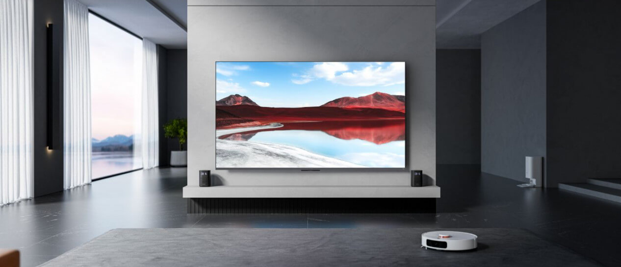 xiaomi TV A Pro in living room