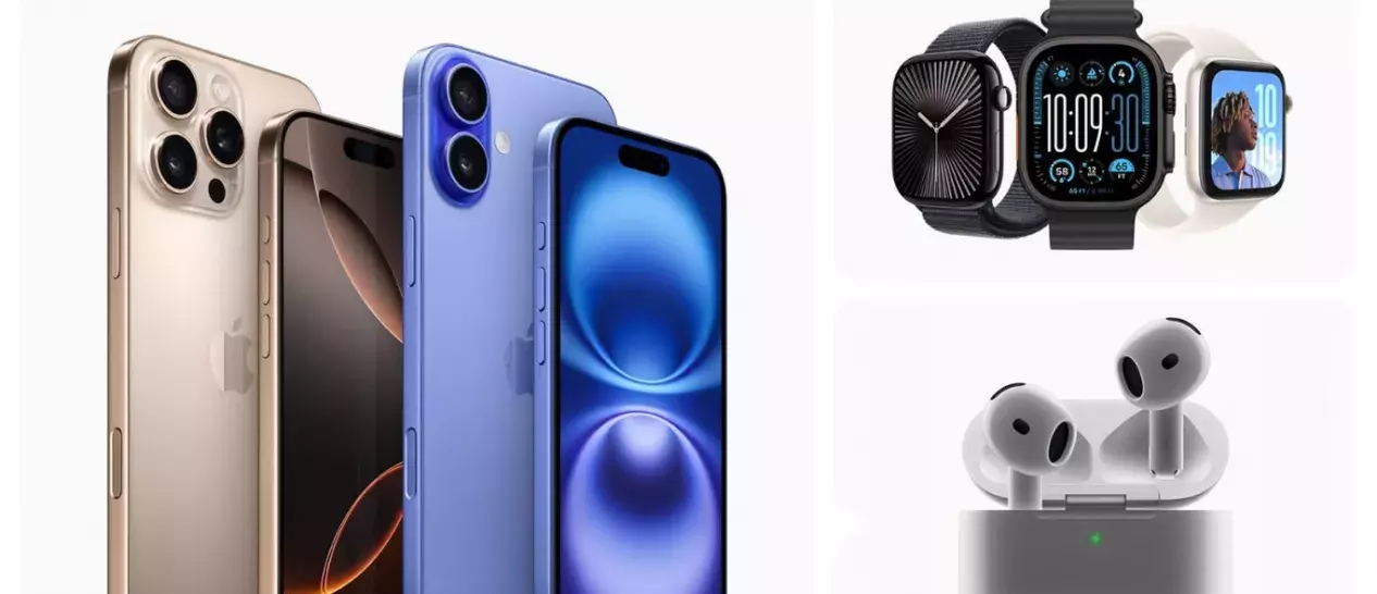 iPhone 16, APPLE Watch Series 10, AirPods 4