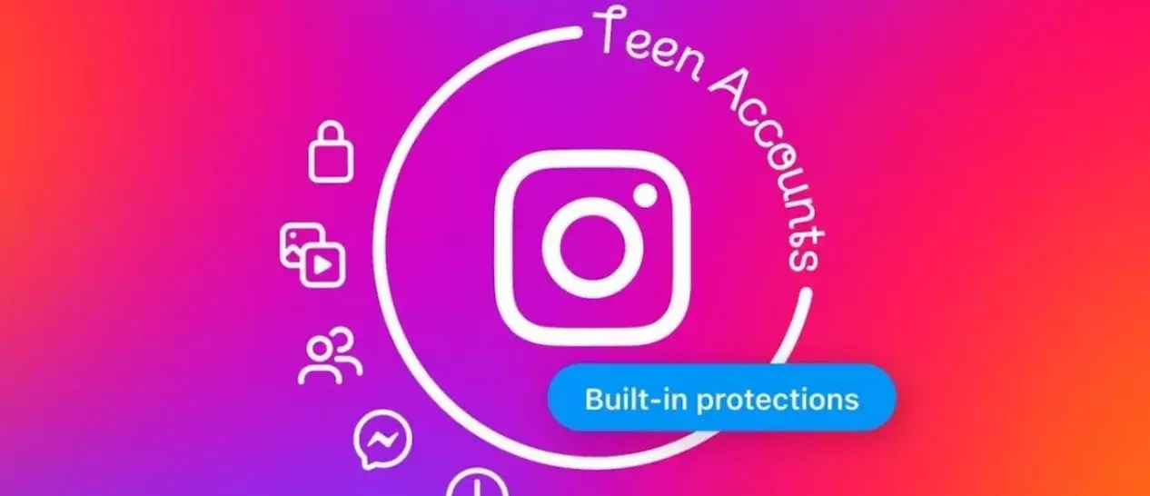 instagram teen account logo