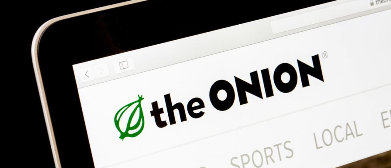 the onion homepage