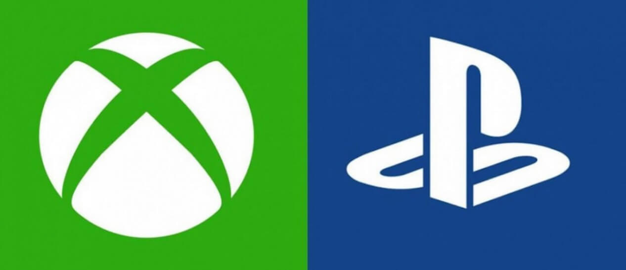 Xbox Live Gold & PlayStation Plus logos