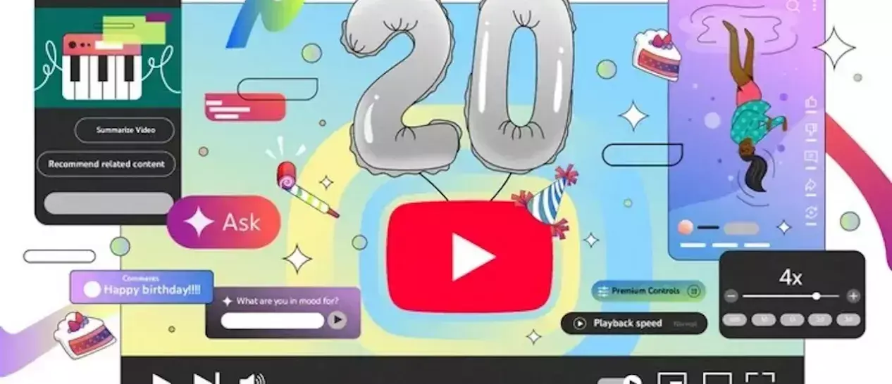 Η δημοφιλής πλατφόρμα YOUTUBE συμπληρώνει δύο δεκαετίες και αποκαλύπτει άγνωστες λειτουργίες