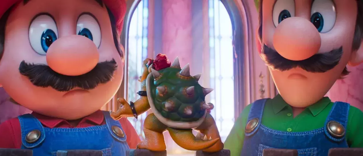 Καρέ από την ταινία The Super Mario Galaxy Movie