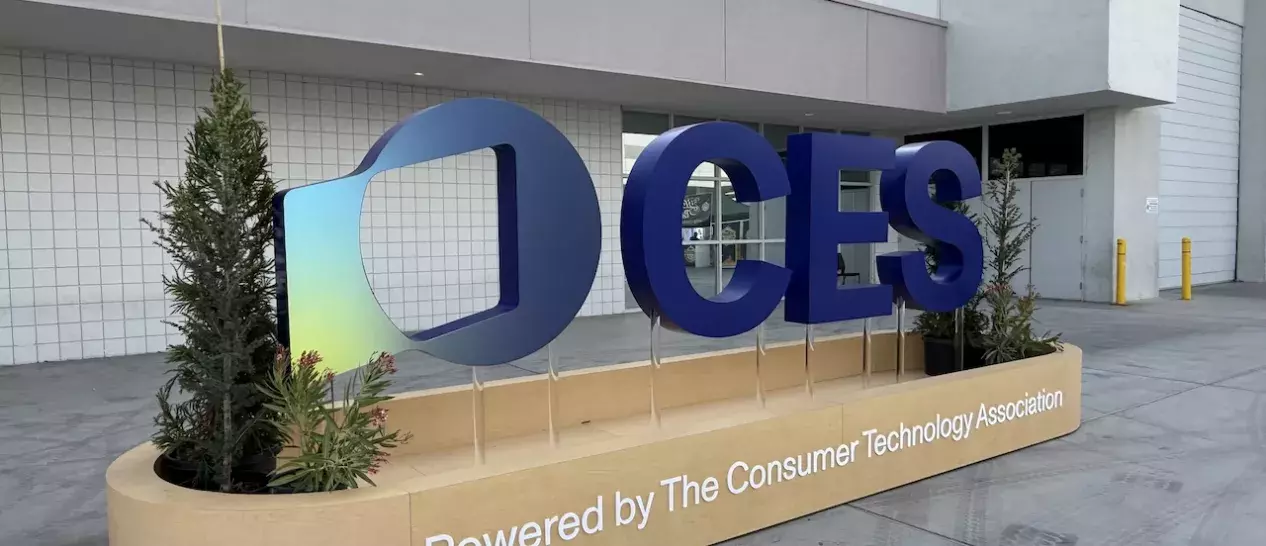 Άποψη από τον χώρο της CES 2026 στο Λας Βέγκας