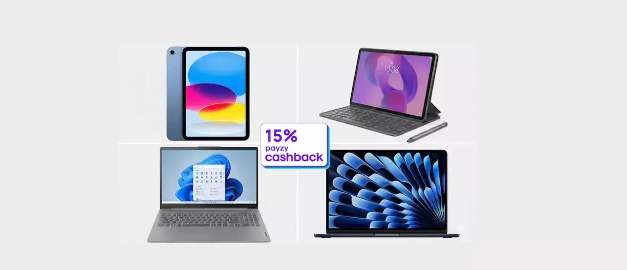 15% cashback με Payzy και επέκταση εγγύησης σε laptops και tablets στον ΓΕΡΜΑΝΟ