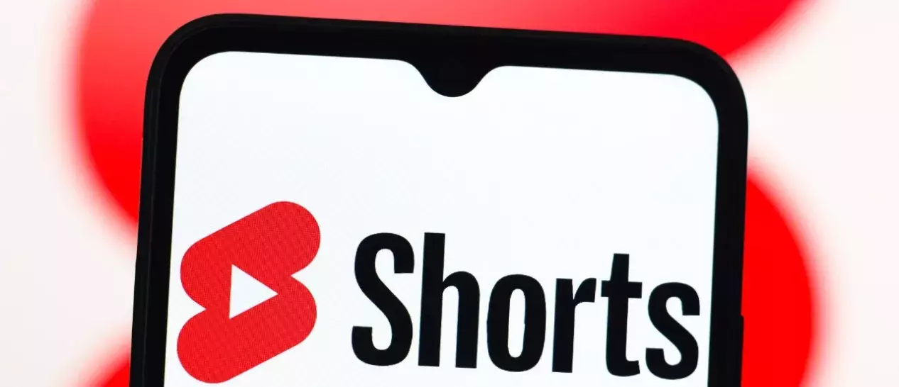 Το λογότυπο των YouTube Shorts