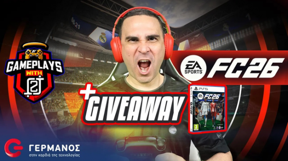 O 2J παίζει EA Sports FC 26 (+3 Games Giveaway) | Gameplays with 2J GERMANOS