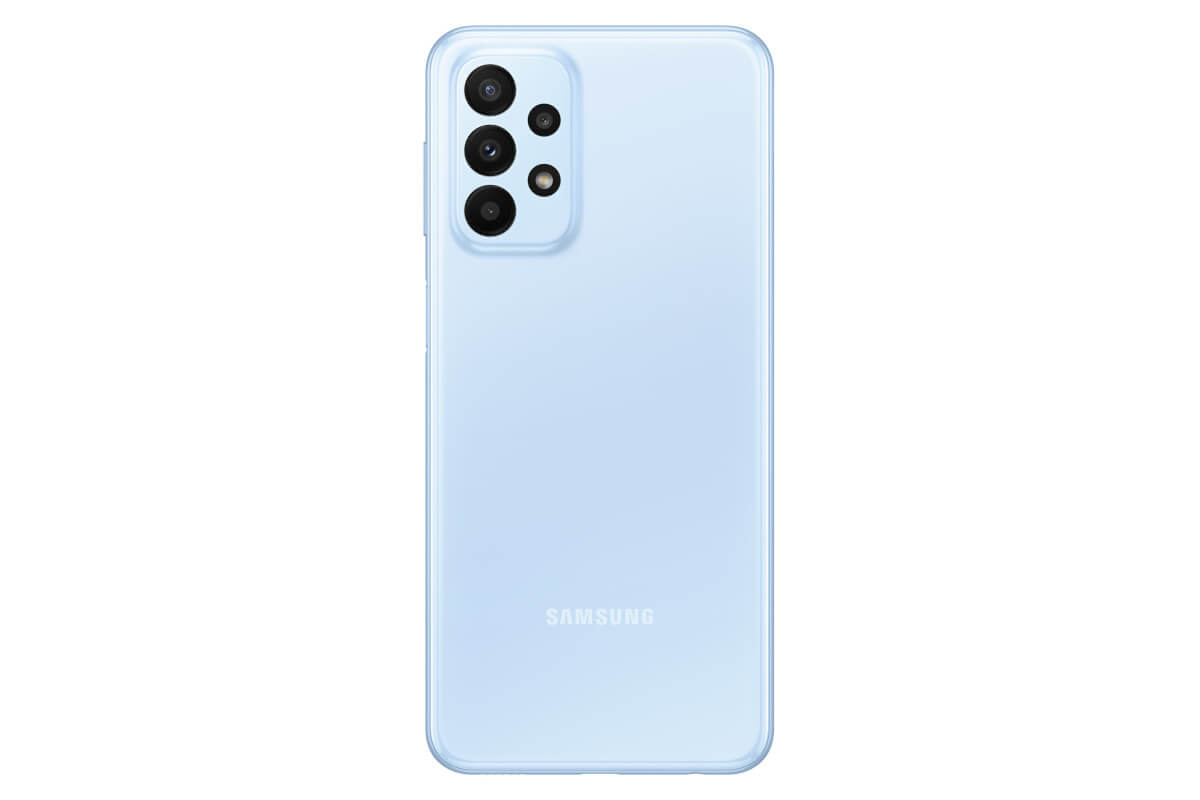 SAMSUNG Galaxy A23 5G back view