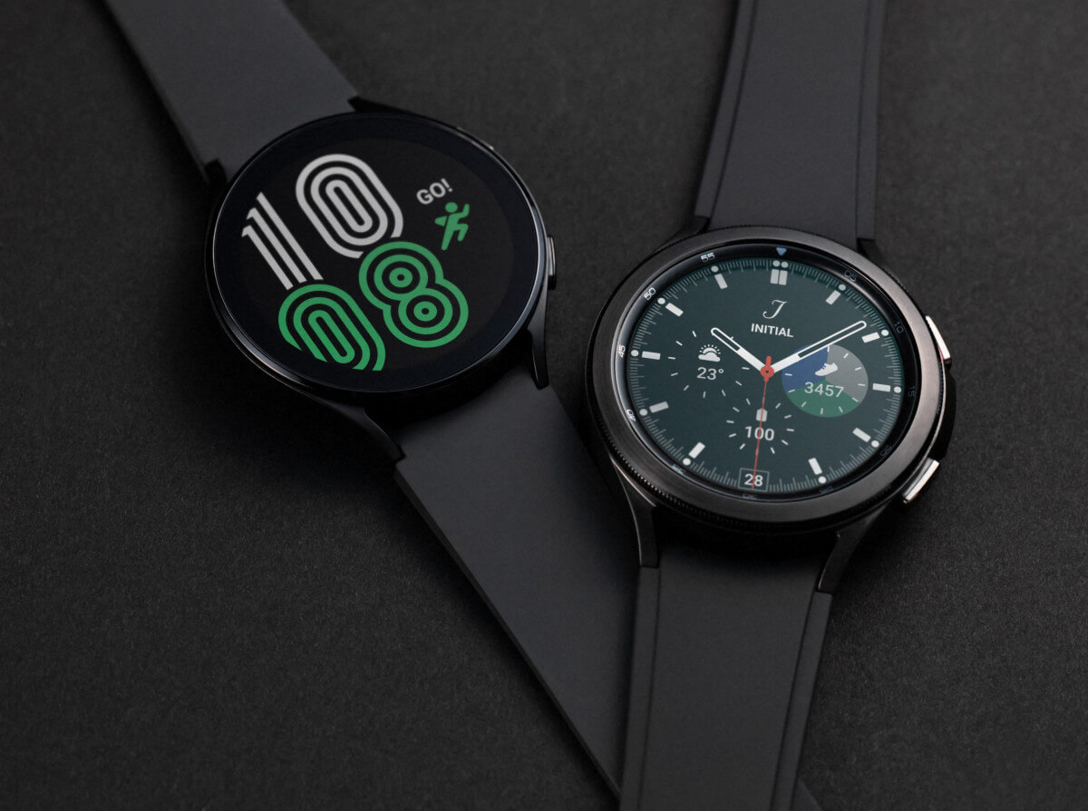 SAMSUNG Galaxy Watch4 44mm Μαύρο Smartwatch