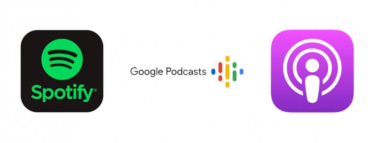 Podcasts channels logos