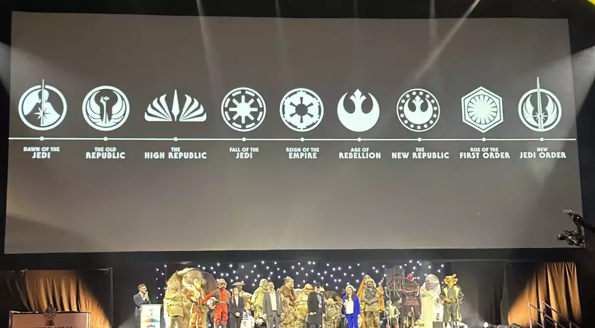 Star Wars Celebration 2023 stage