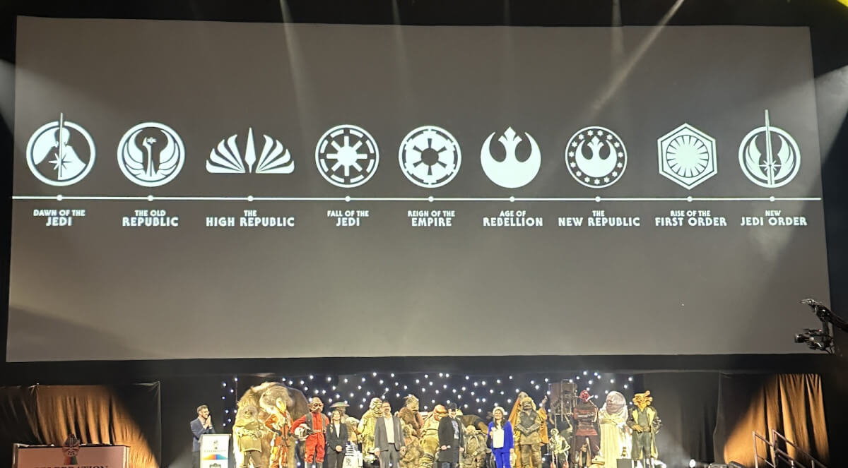 Star Wars Celebration 2023 stage