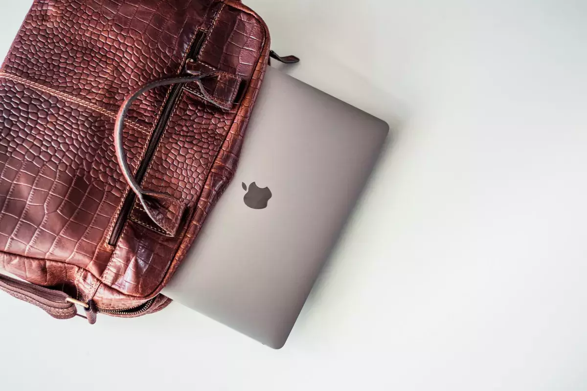 macbook and case