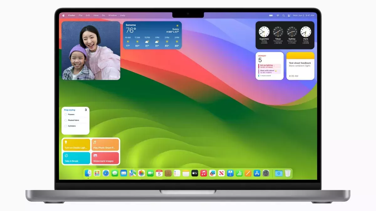 macOS Sonoma macOS Sonoma interface