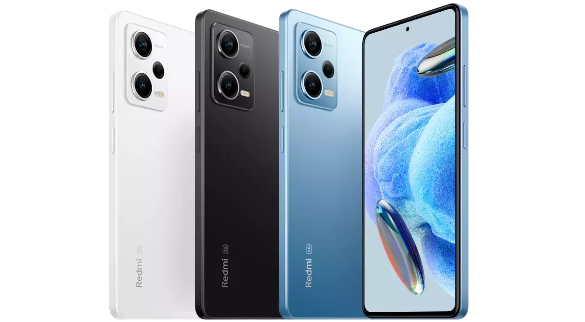 XIAOMI Redmi Note 12 Pro 5G all colours
