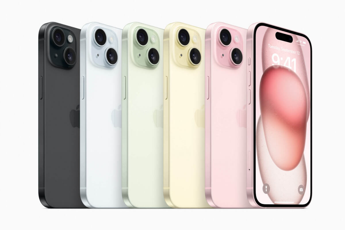APPLE iPhone 15 χρώματα