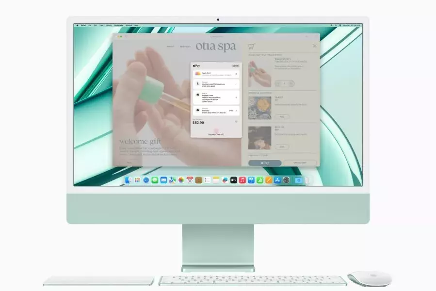 APPLE iMac 24" APPLE iMac 24" front view
