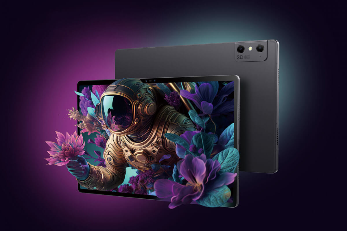 nubia Pad 3D front back