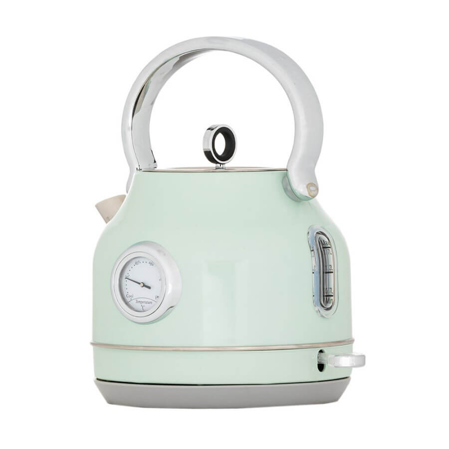 light green smart kettle with timer