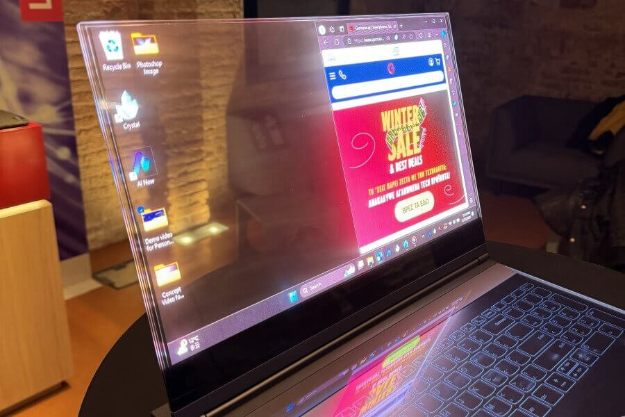 LENOVO ThinkBook Transparent Display Laptop