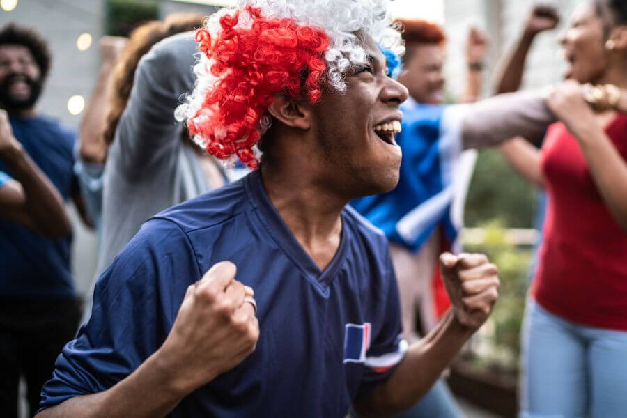 french football fan