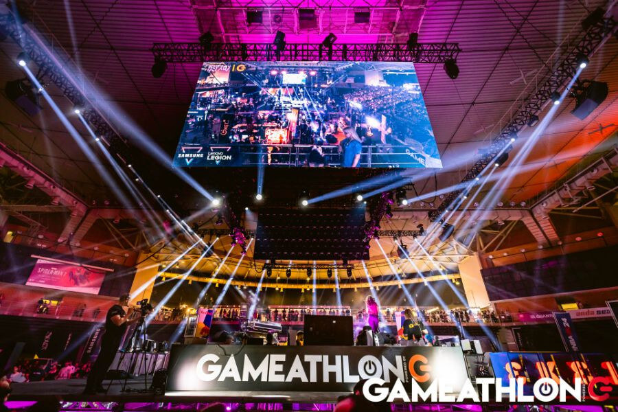 main stage GAMEATHLON 2023