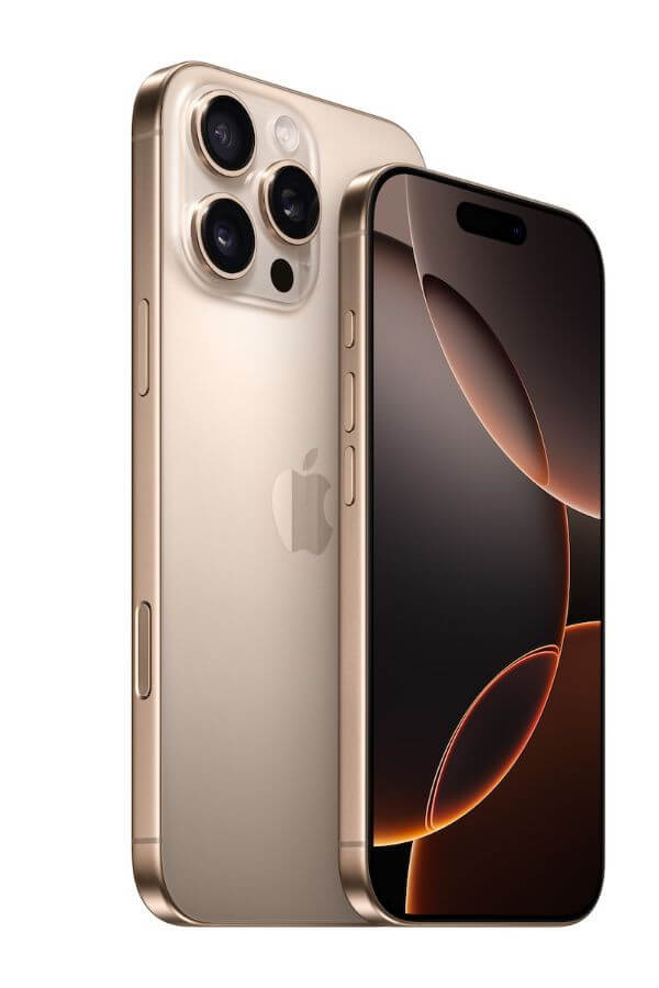 iPhone 16 Pro & iPhone 16 Pro Max brown color