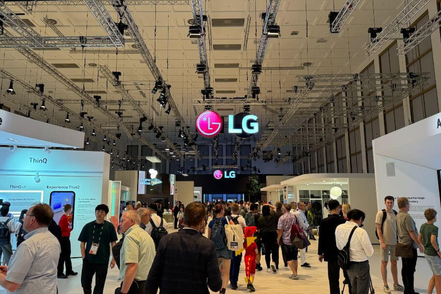 LG booth @ IFA 2024