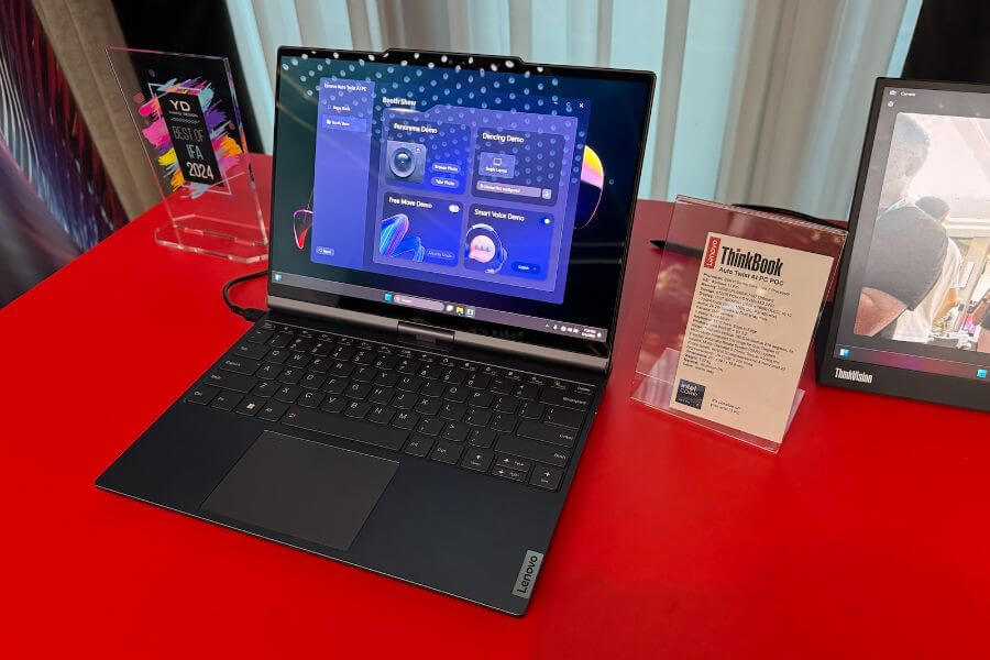 LENOVO Autotwist laptop IFA 2024