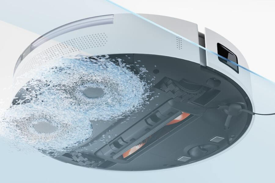 XIAOMI Robot Vacuum S20+ underneath