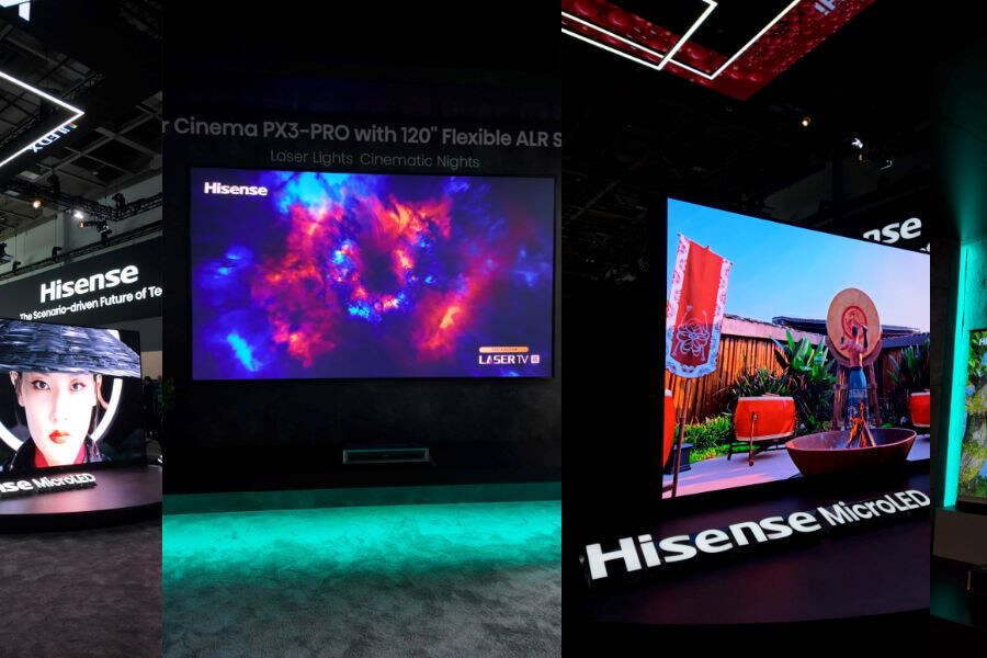 HISENSE booth