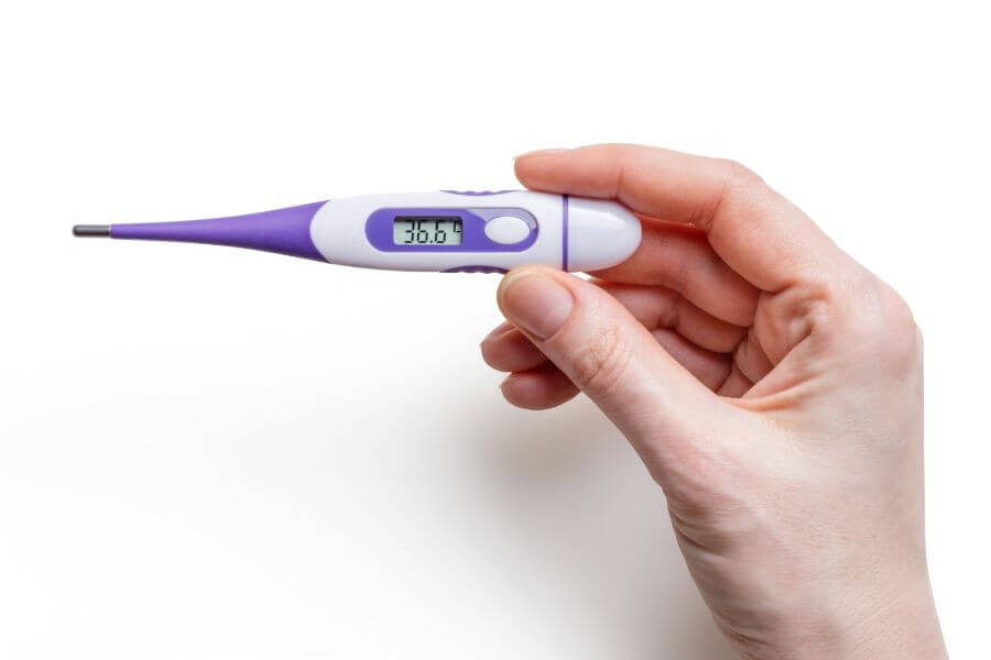 thermometer with lcd screen