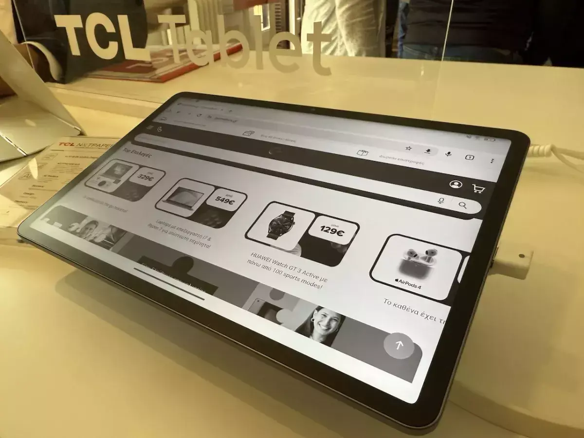 Με το NXTPAPER 11 Plus, η TCL μπαίνει στην κατηγορία των AI tablets To TCL NXTPAPER 11 Plus είναι το πρώτο tablet της TCL που ενσωματώνει AI