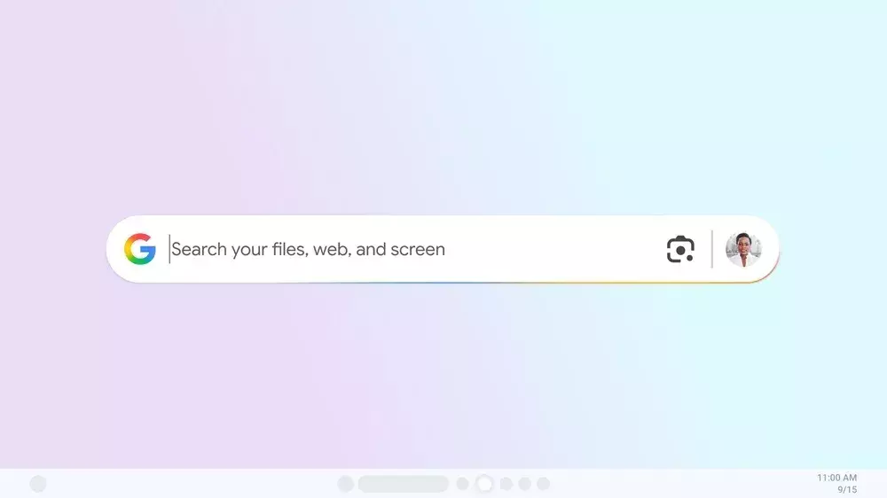 Η πειραματική εφαρμογή της GOOGLE μοιάζει αρκετά με το Spotlight search του Mac