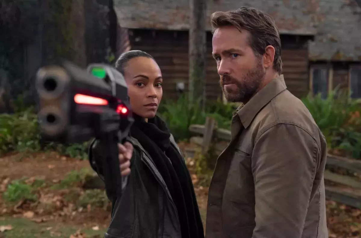 Το The Adam Project του 2022 του Shawn Levy, με τους Ryan Reynolds και Zoe Saldana, βρίσκεται στην πέμπτη θέση της λίστας του NETFLIX Πέμπτο στην κατάταξη του NETFLIX το The Adam Project
